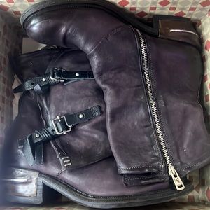 Brand is A.S. 98, Color is Liz+Nero, Size 10